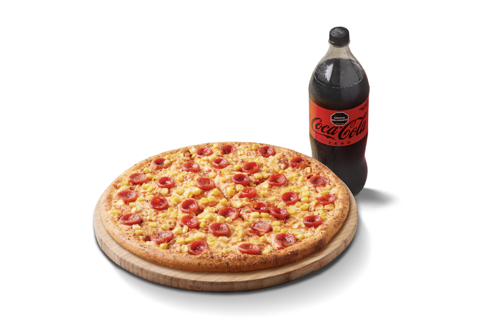 Domino´s Mediana + Coca Cola Zero 1.5lts.