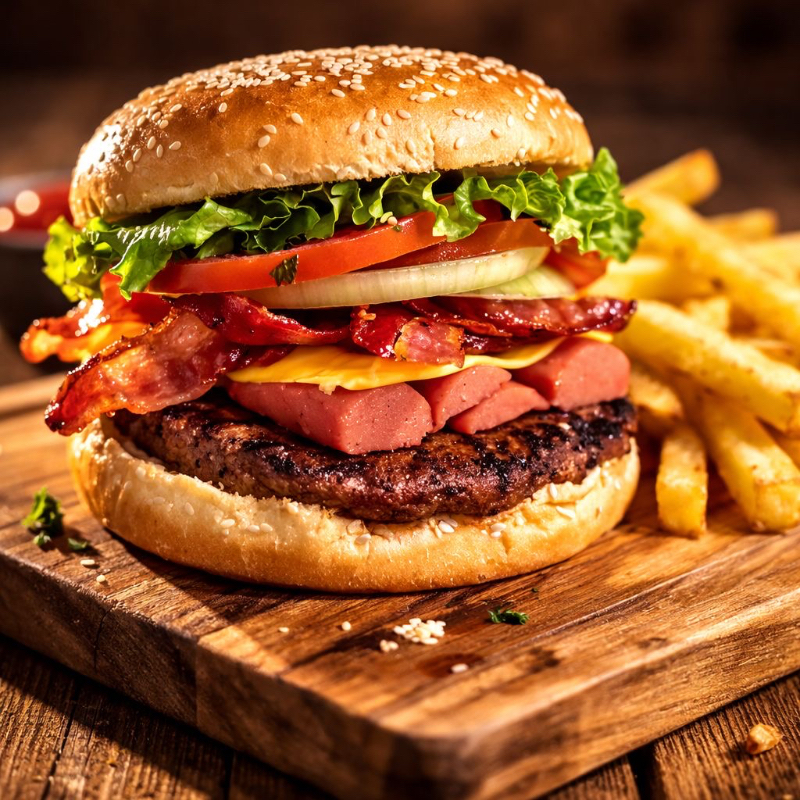 Hamburguesa Italiana Carbon