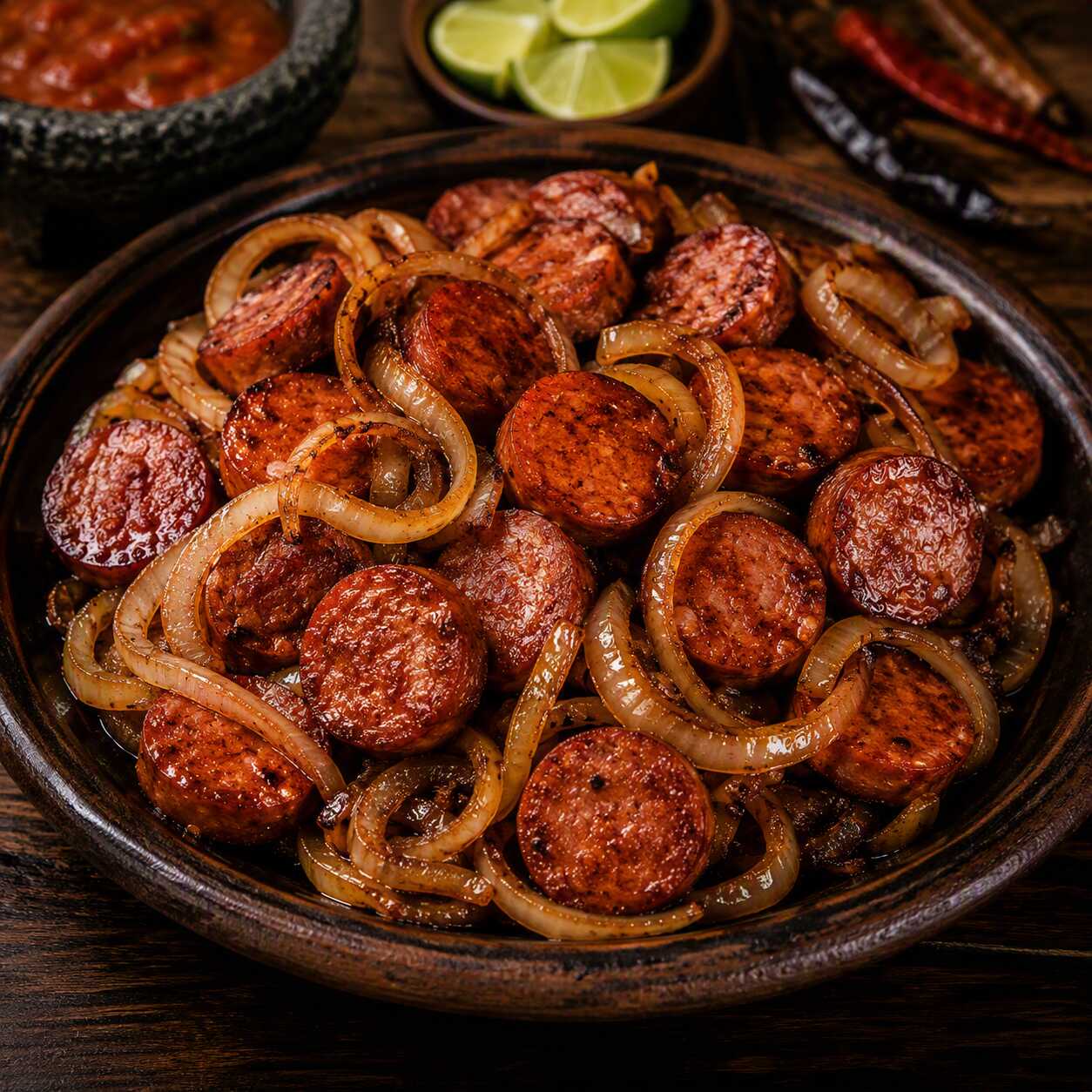 1/2 Kg de Longaniza Ahumada