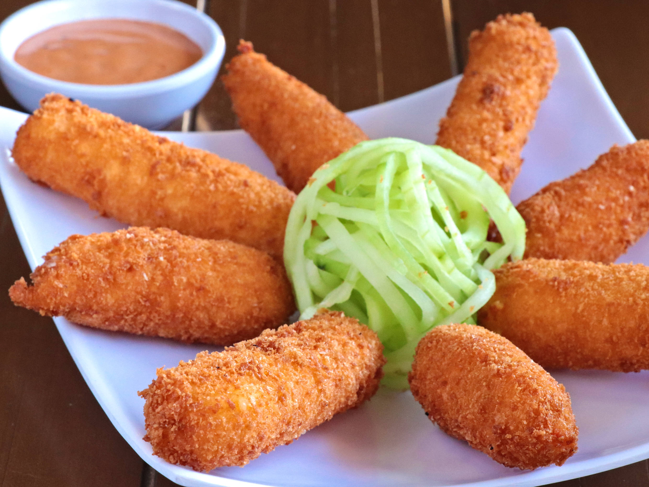 BROCHETAS DE CAMARON