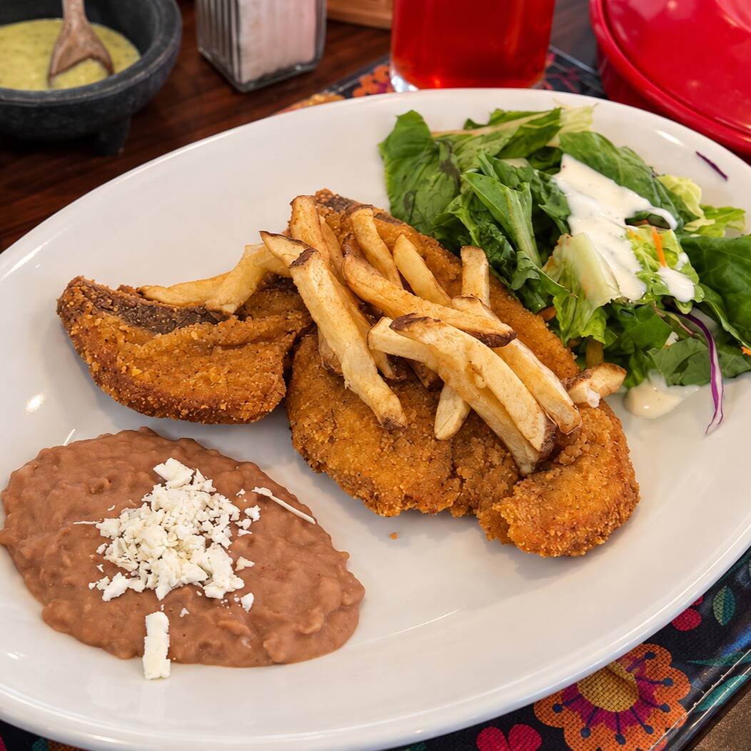 Milanesa de Pollo o Res