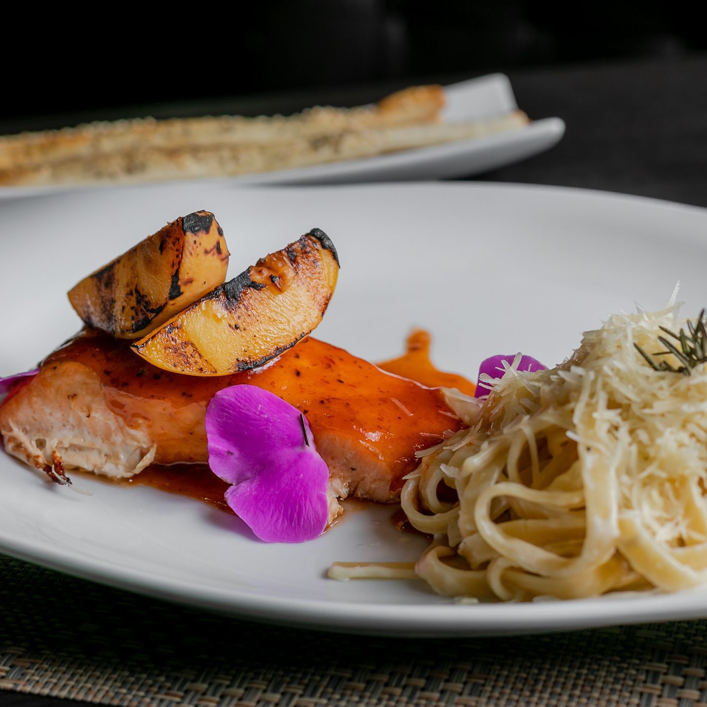 Salmón en Salsa de Chabacano
