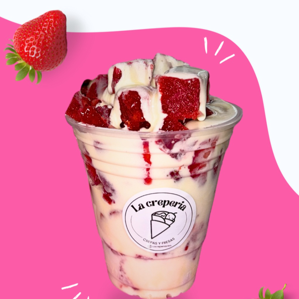 Fresas Con Crema Clásicas Medianas