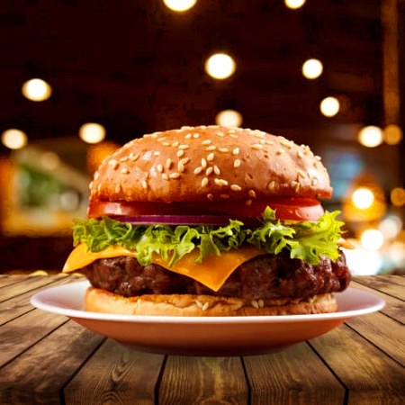 Hamburguesa Sencilla