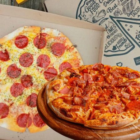Combo | Pizza Pepperoni + Pizza Carnívora