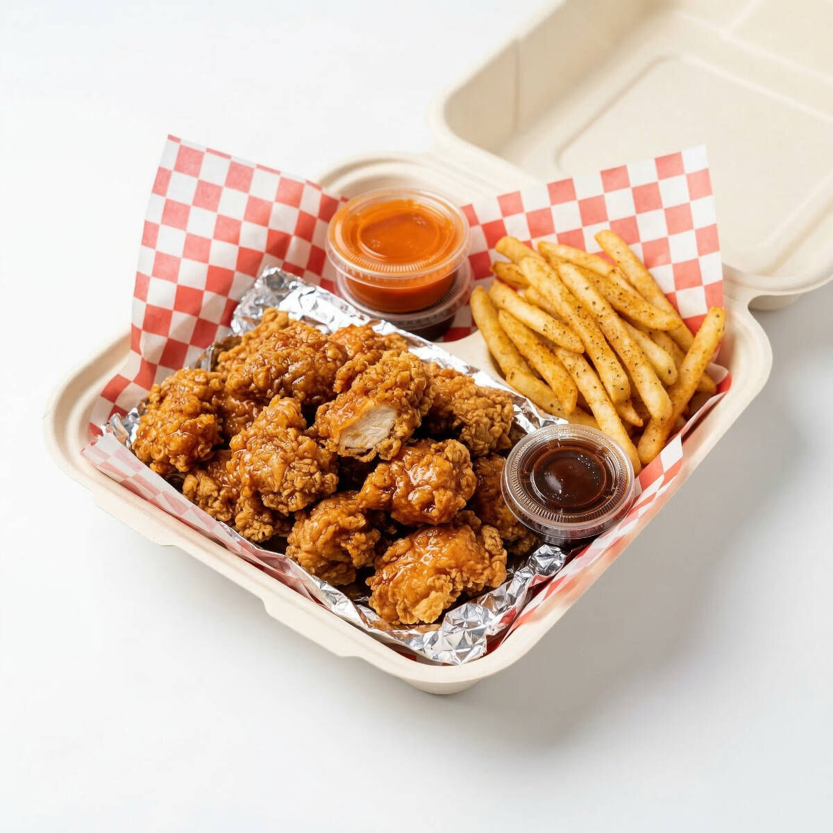 Boneless para Compartir (500 g) + Papas o Aros