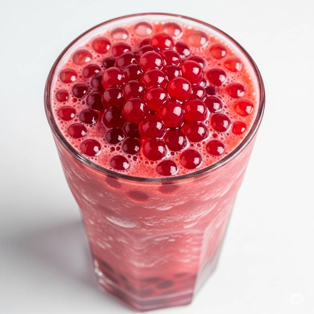 Frappe Cereza Con Perlas Explosivas (22 Oz)😋💥