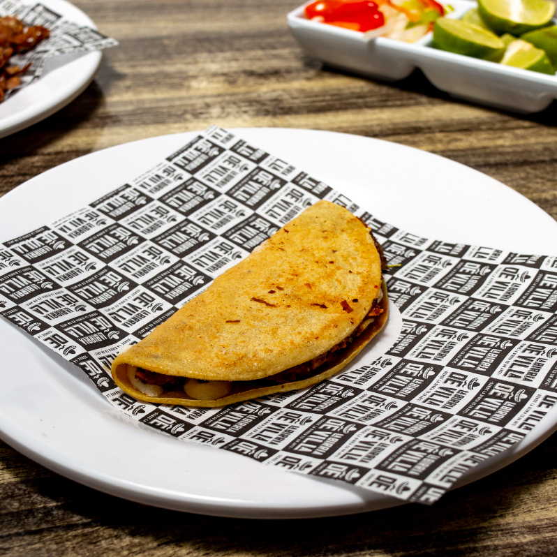Quesabirria Individual con Tortilla de Maíz