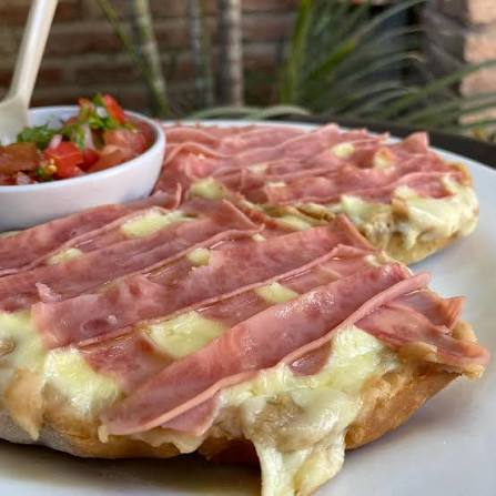 Molletes Con Jamon 2 Pzas