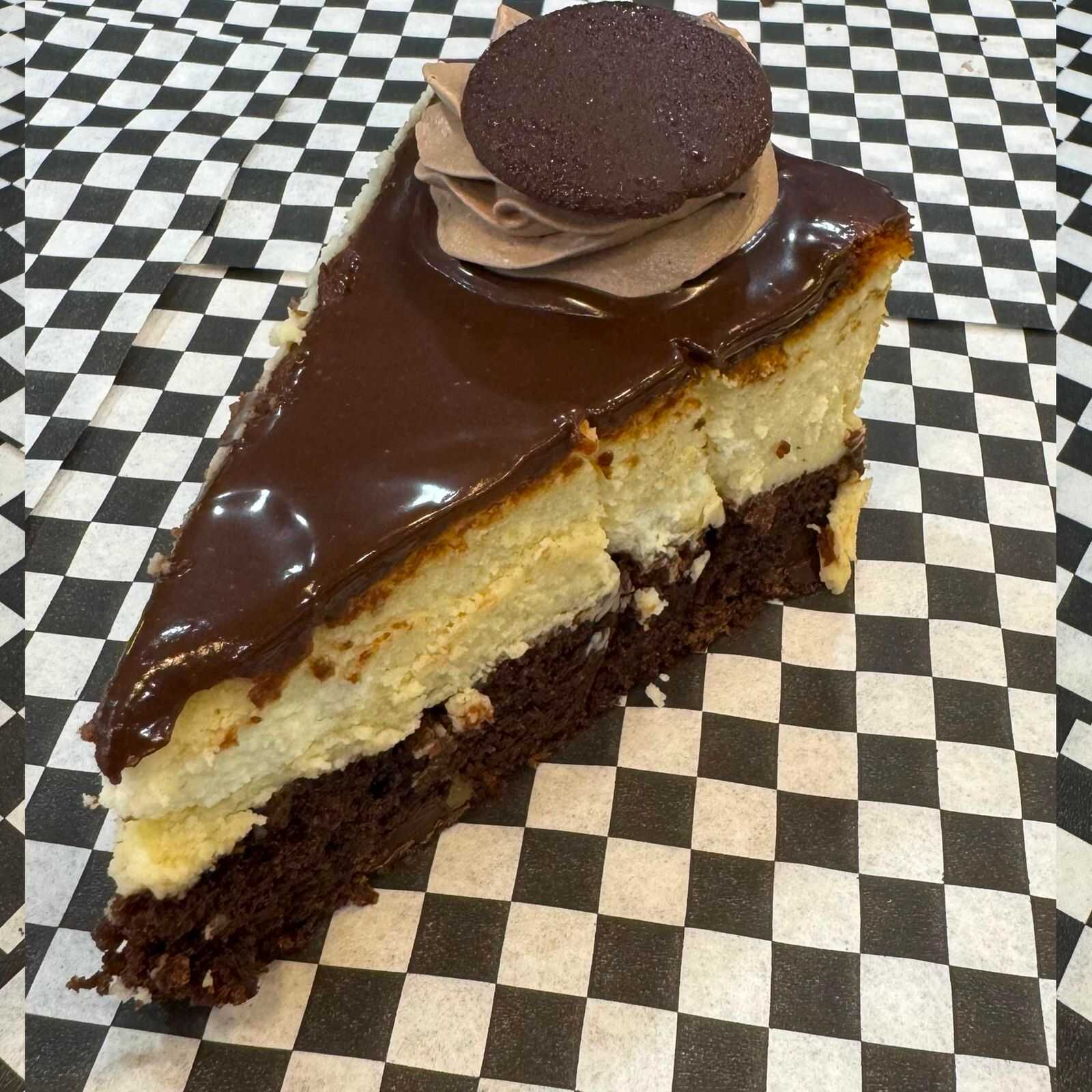 Cheescake brownie