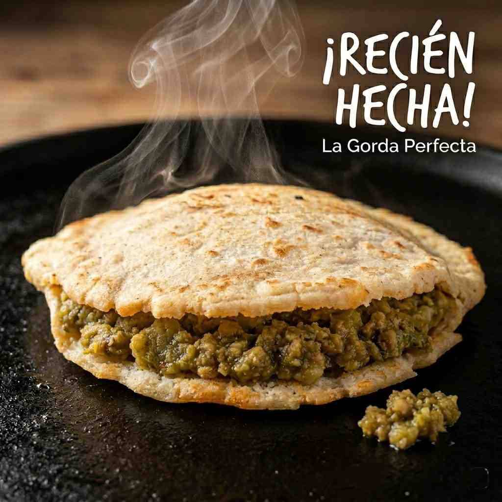 Gordita Chicharrón Verde