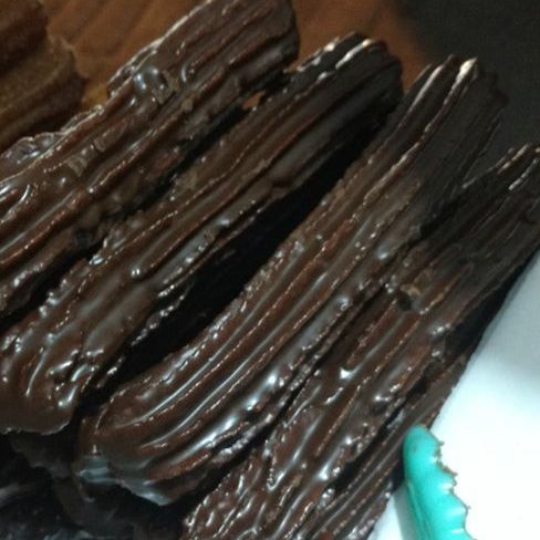 Churro Cubierto de Chocolate