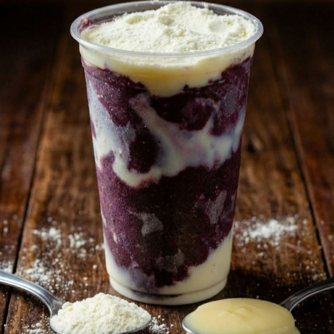 Açaí leitada 500ml