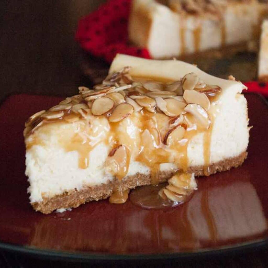 Cheesecake con Almendra