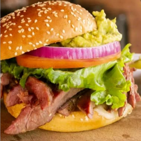 Hamburguesa de Arrachera