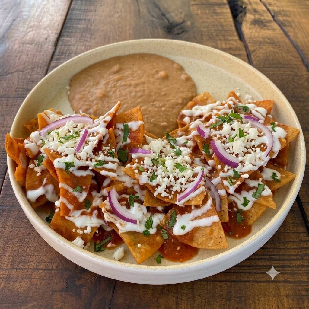 Chilaquiles Rojos
