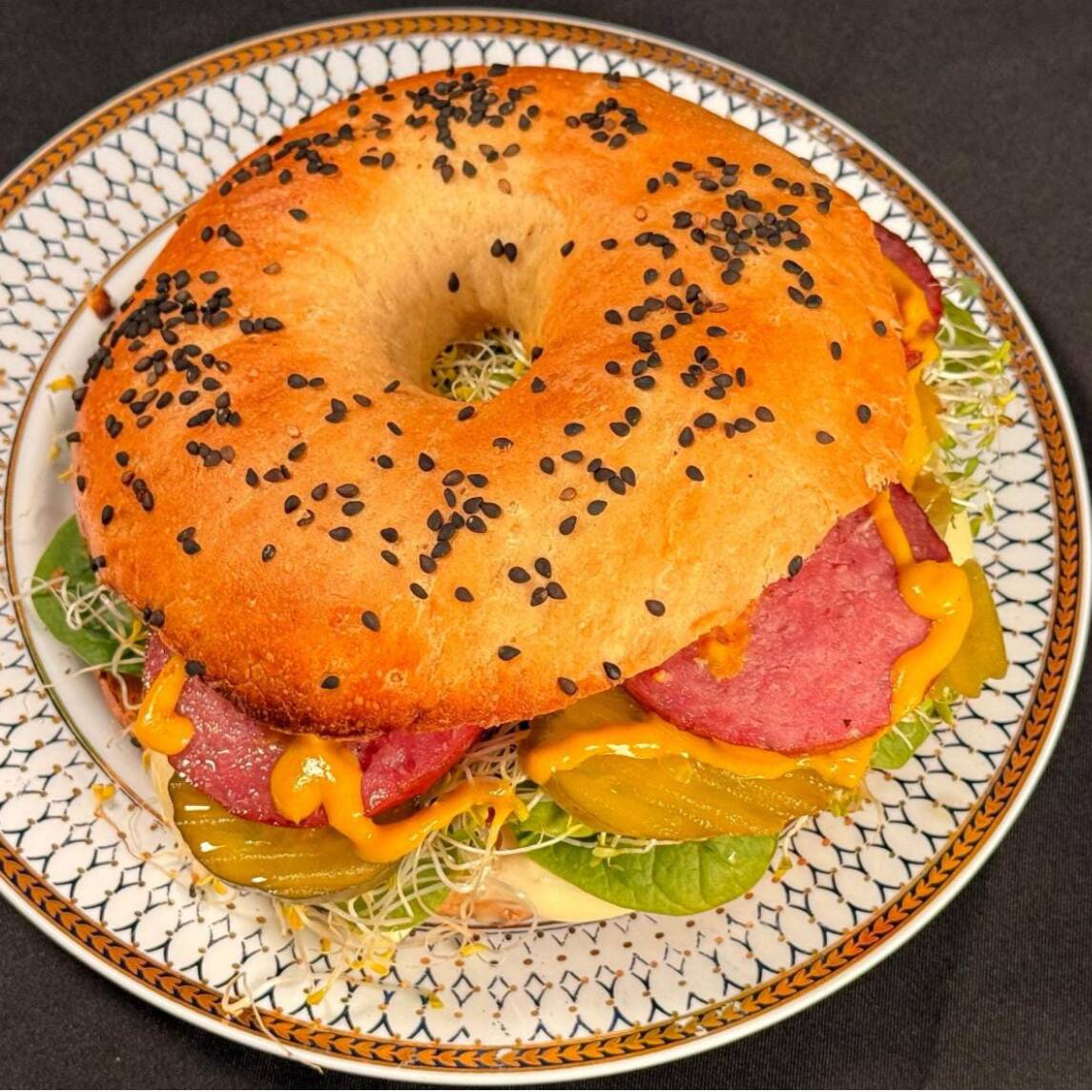 Bagel de Salami