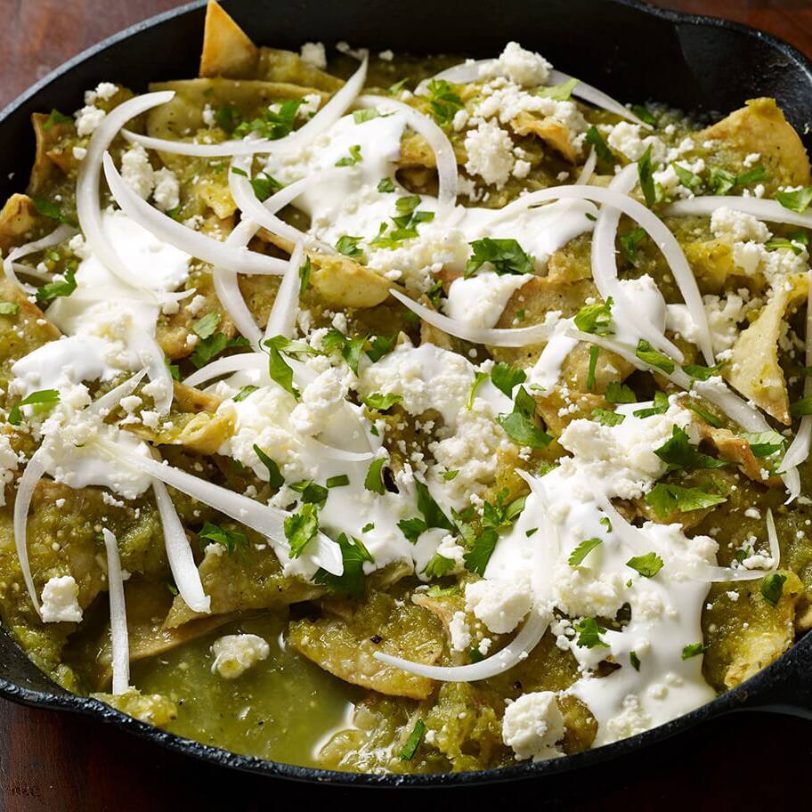 Mini Chilaquiles Sencillos