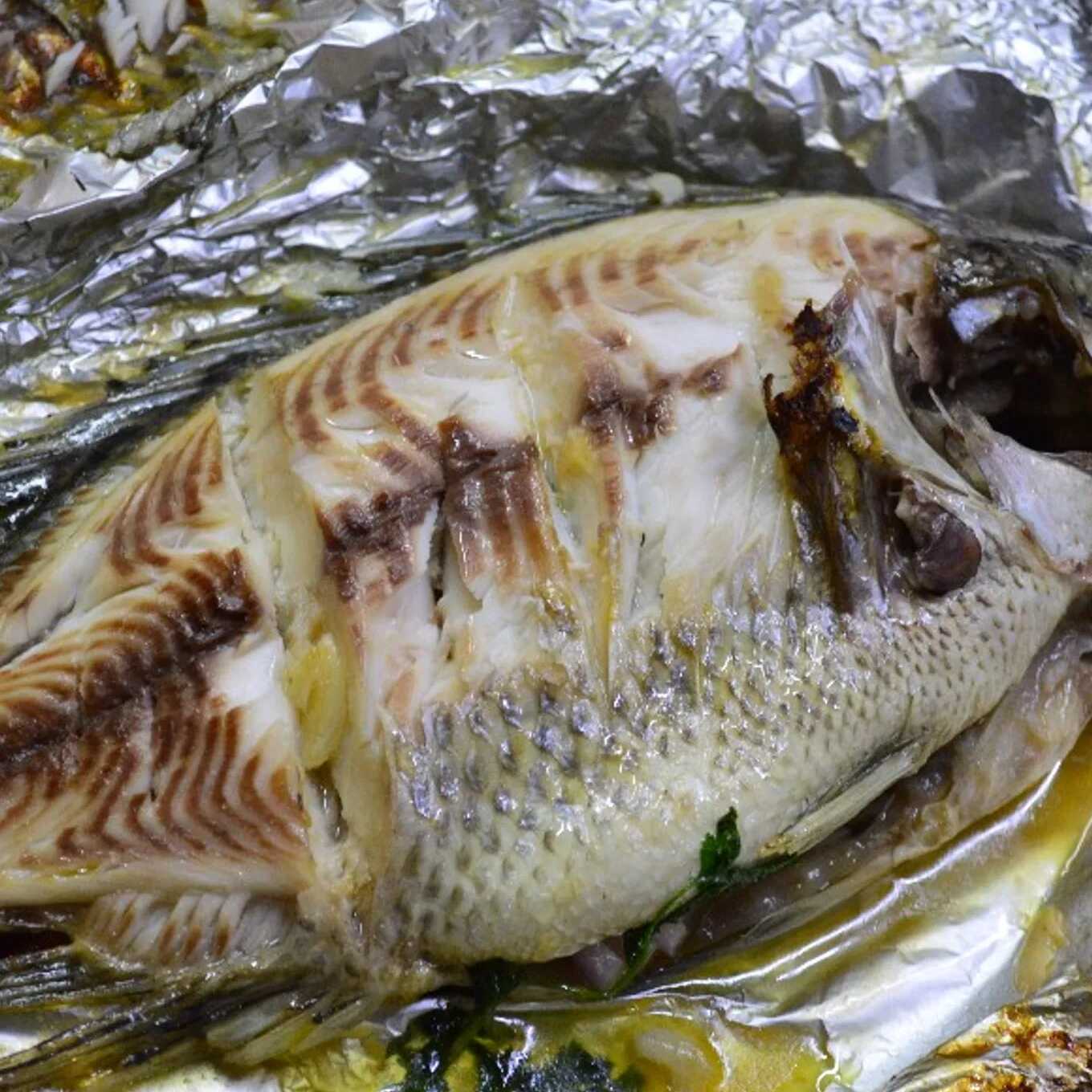 Mojarra Empapelada