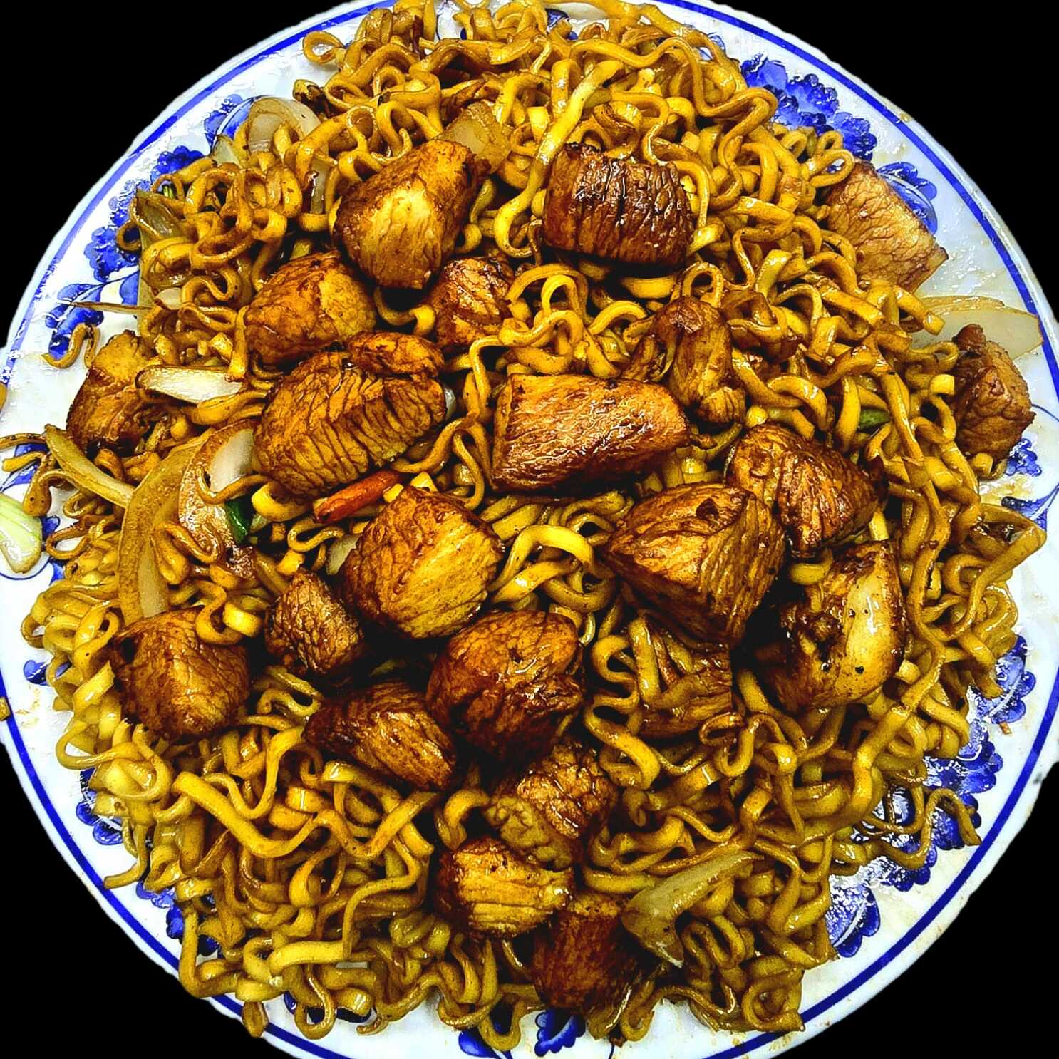 Chow Mien 1 con Pollo