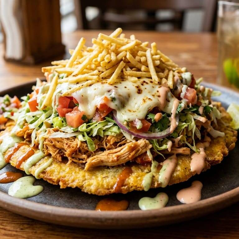 Patacon de pollo