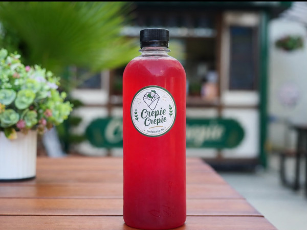 Agua de Frutos Rojos