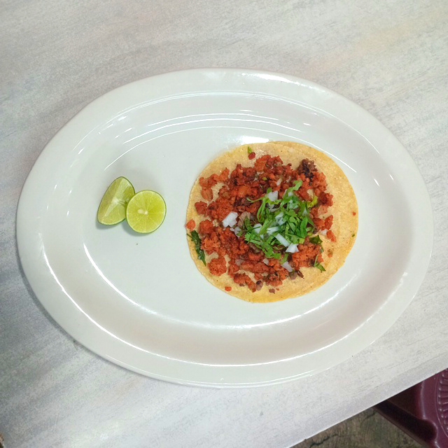 Taco de Chorizo