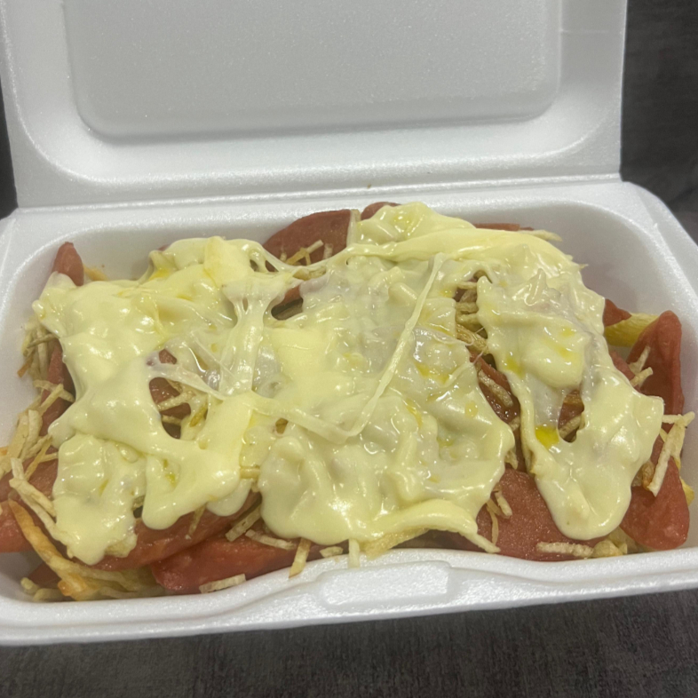 SALCHIPAPA GRATINADA GRANDE