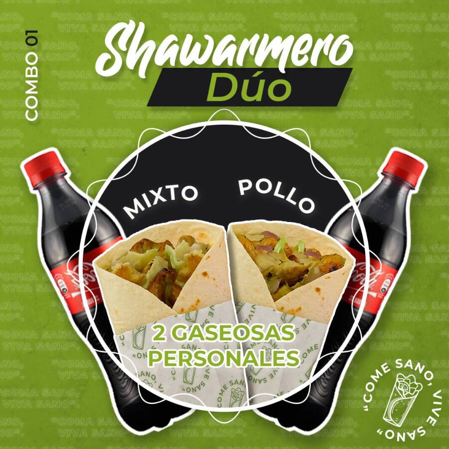 Combo Shawarma Dúo