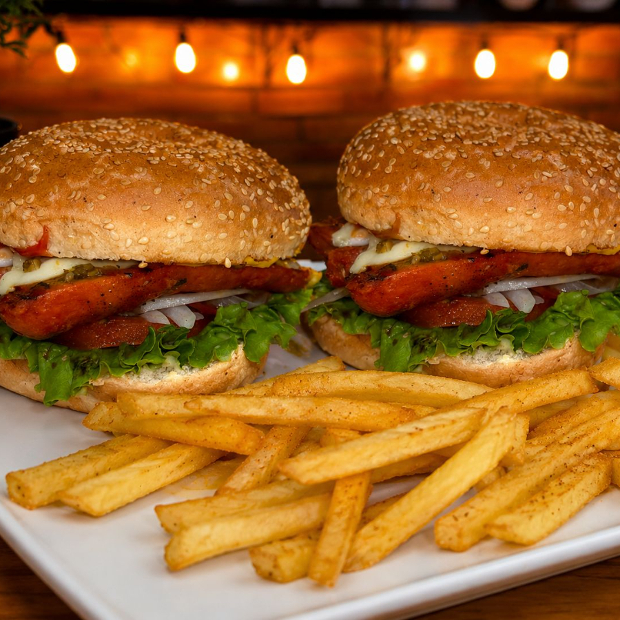 2x1 Choriburger + Papas