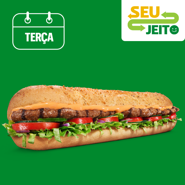 A união do Steak Churrasco com um cheddar cremoso.