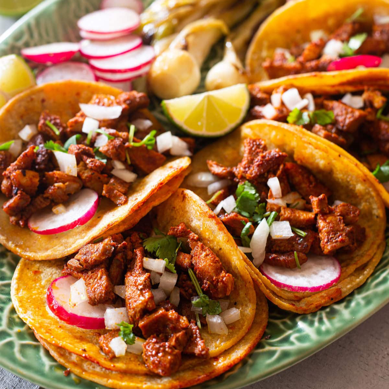 De Compas 5 Tacos de Adobada