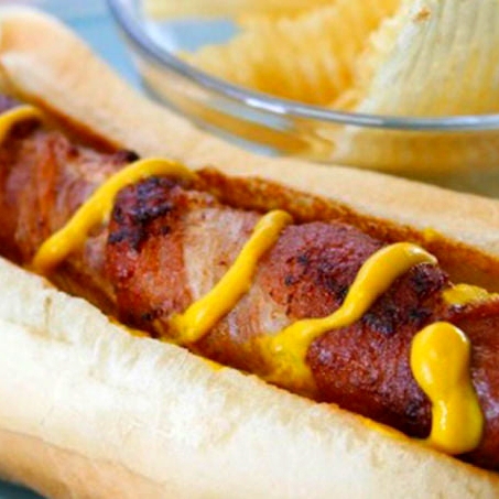 Hot Dog Jumbo con Tocino