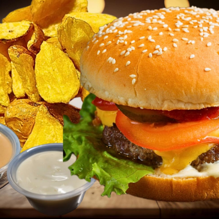 Hamburguesa Clásica + bebida