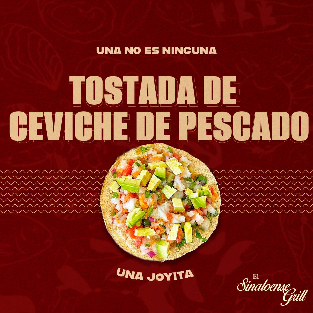 Tostada de Ceviche
