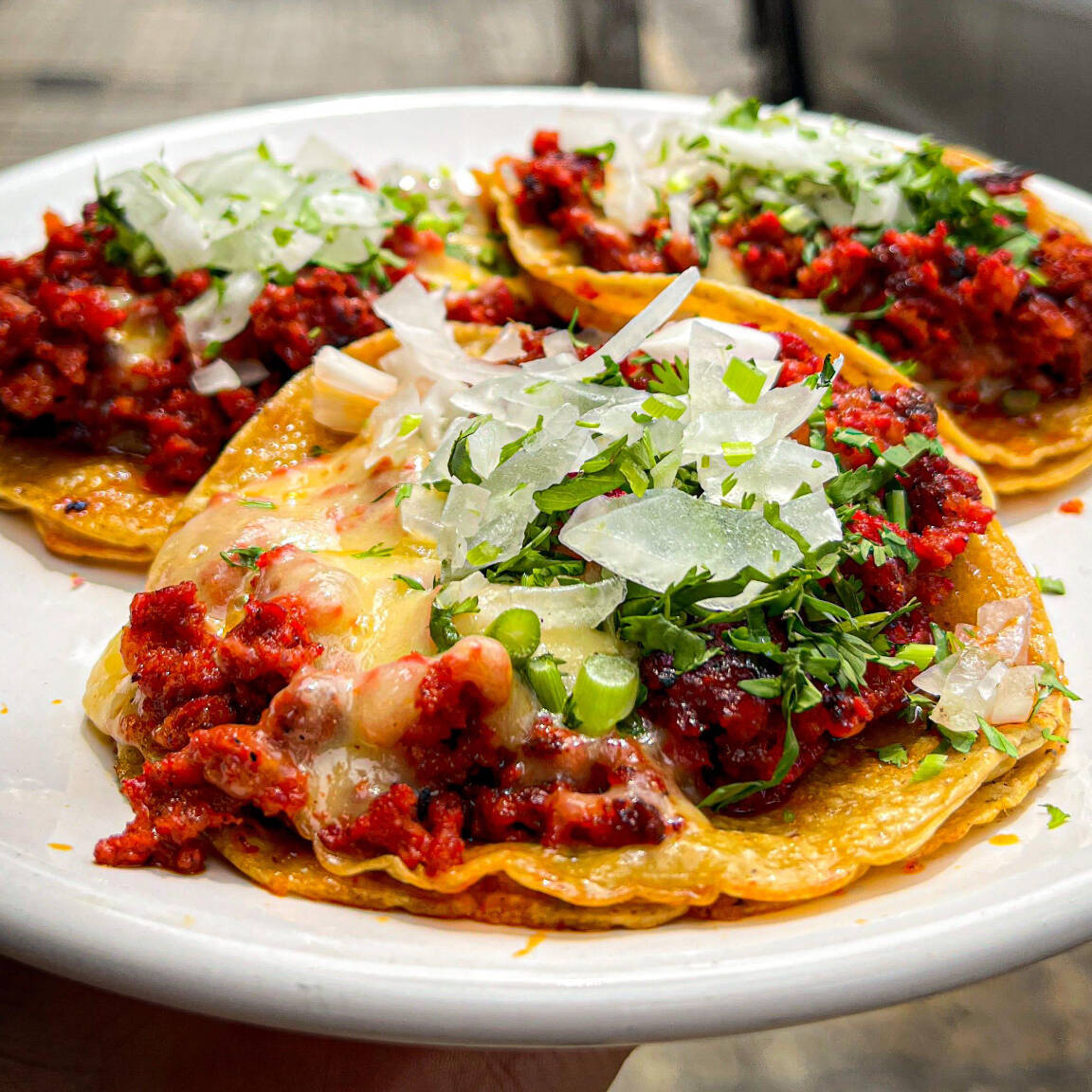TACO DE CHORIZO