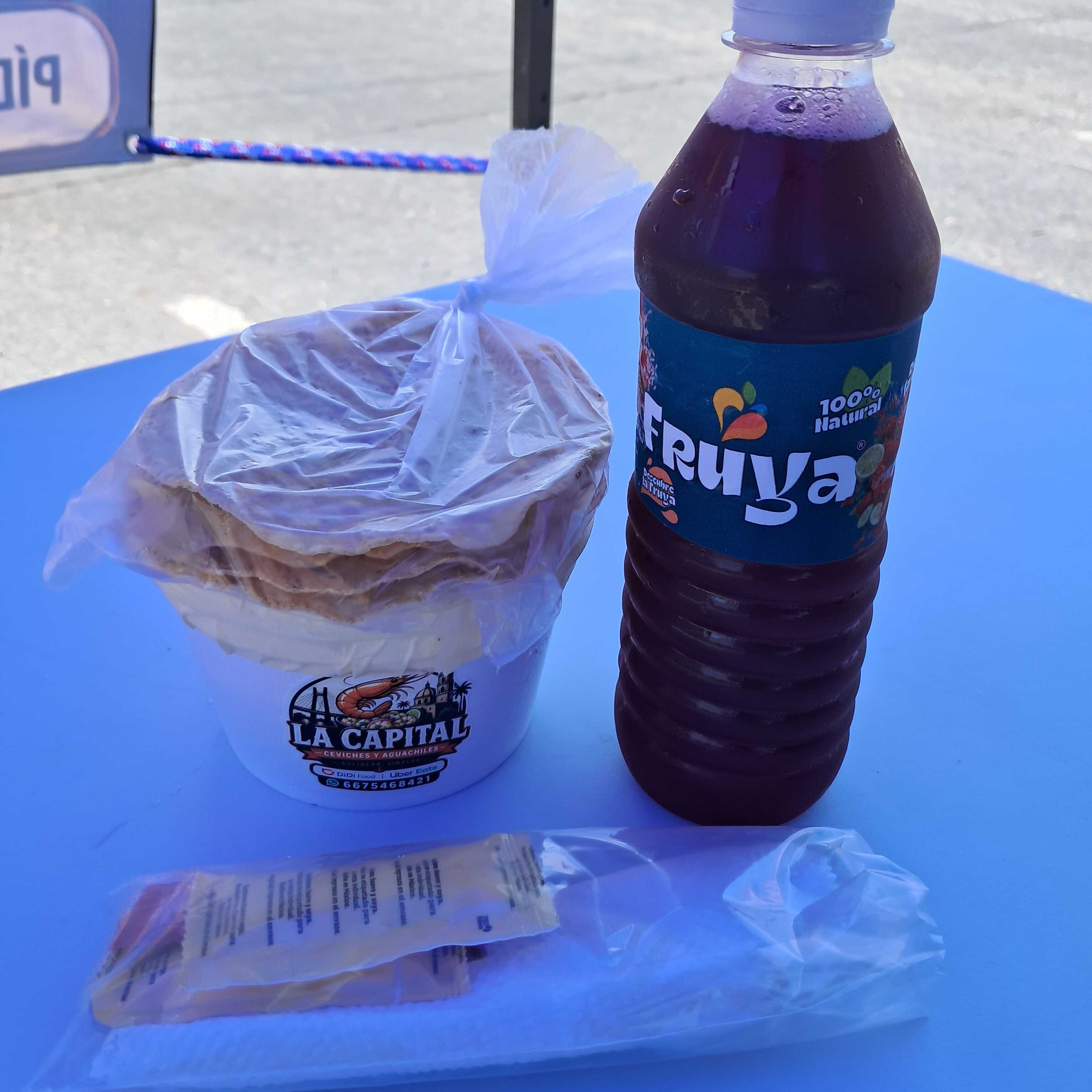 Ceviche + Agua de Sabor