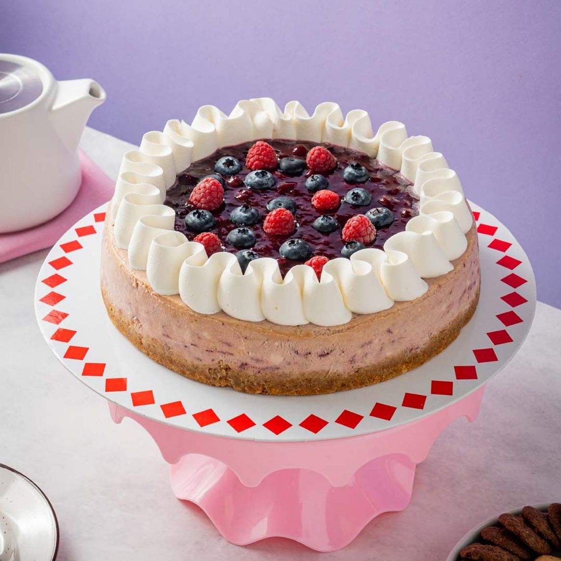 Cheesecake de frutos rojos