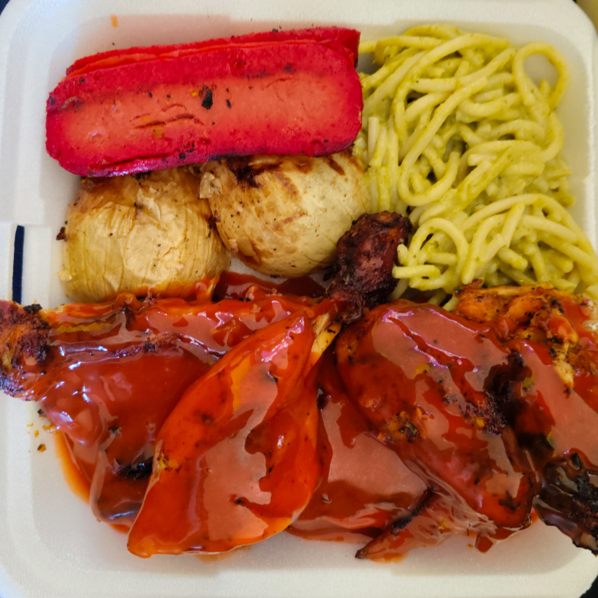 Paquete individual 1/2 Pollo (Salsa búfalo)