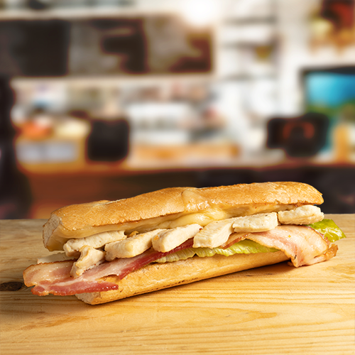 Panini de Pollo Tocino