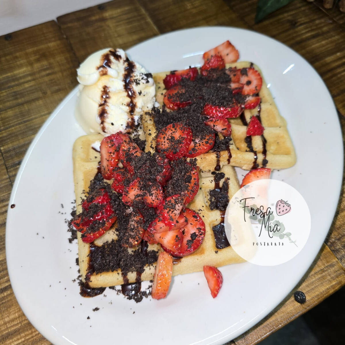 Waffles Dulces Tradicionales