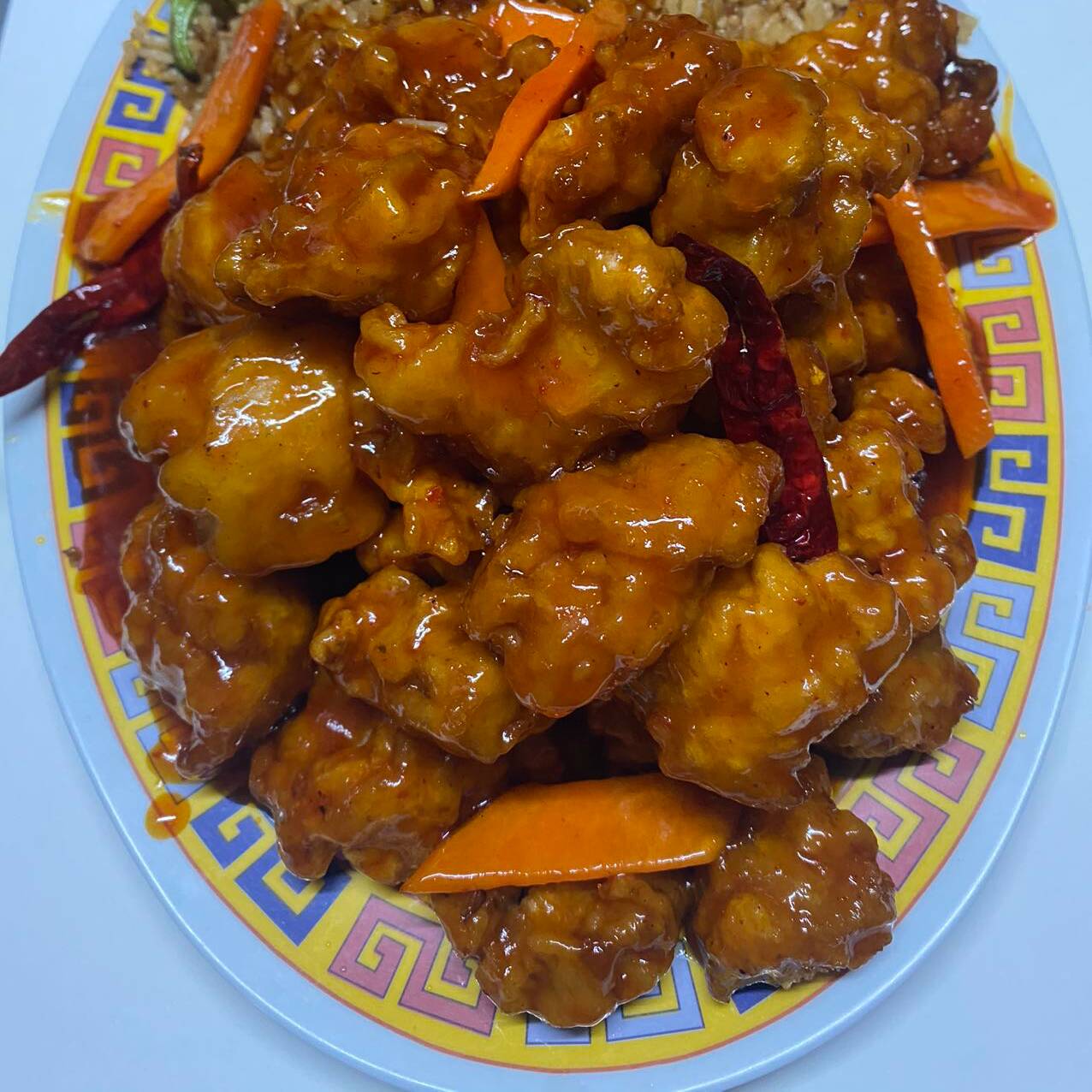 Lunch #10 Pollo a la Naranja