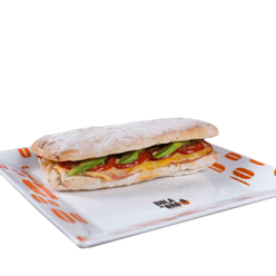 Emparedado de Jamón y Queso