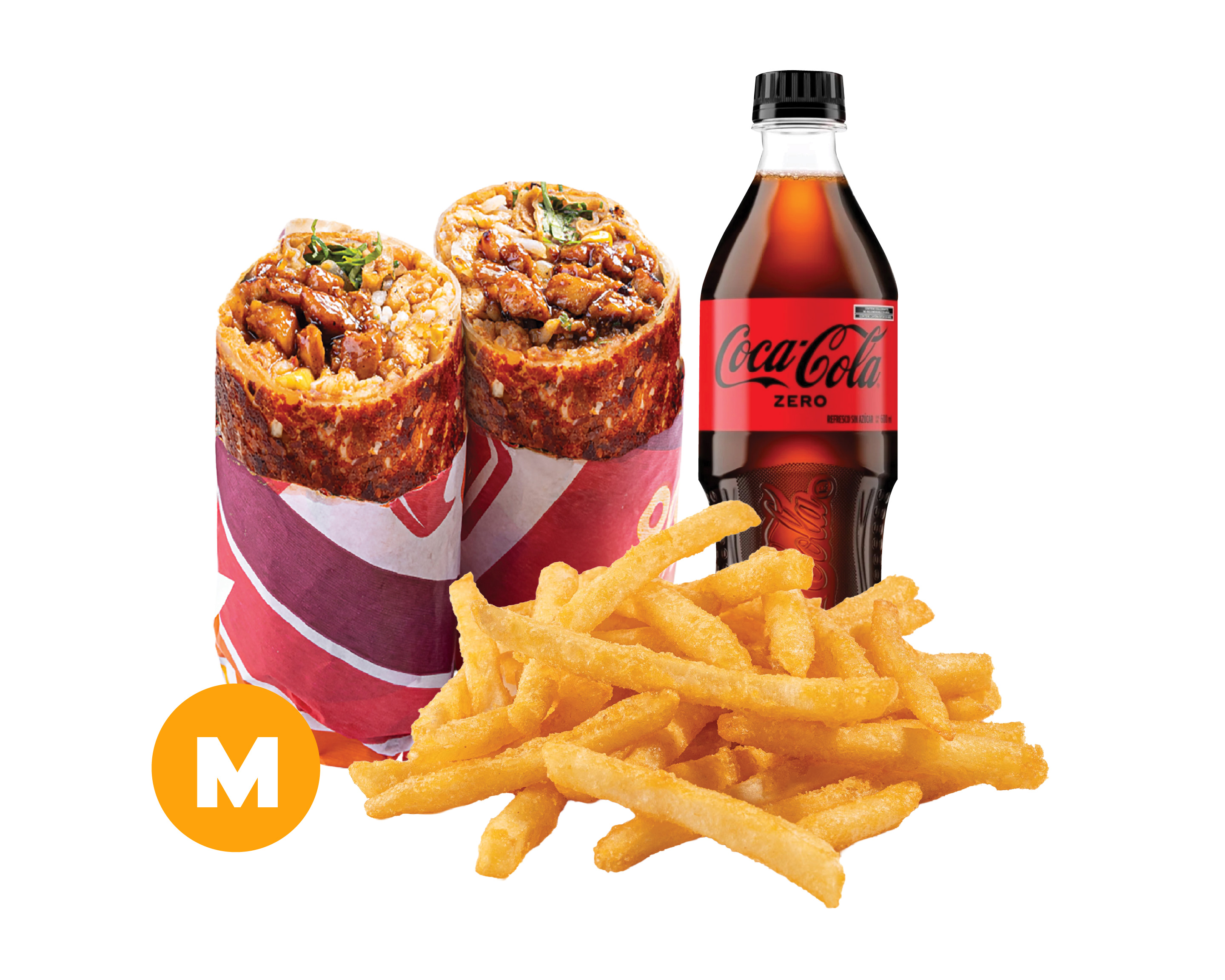 Burrito Honey Morita Combo Coca-Cola