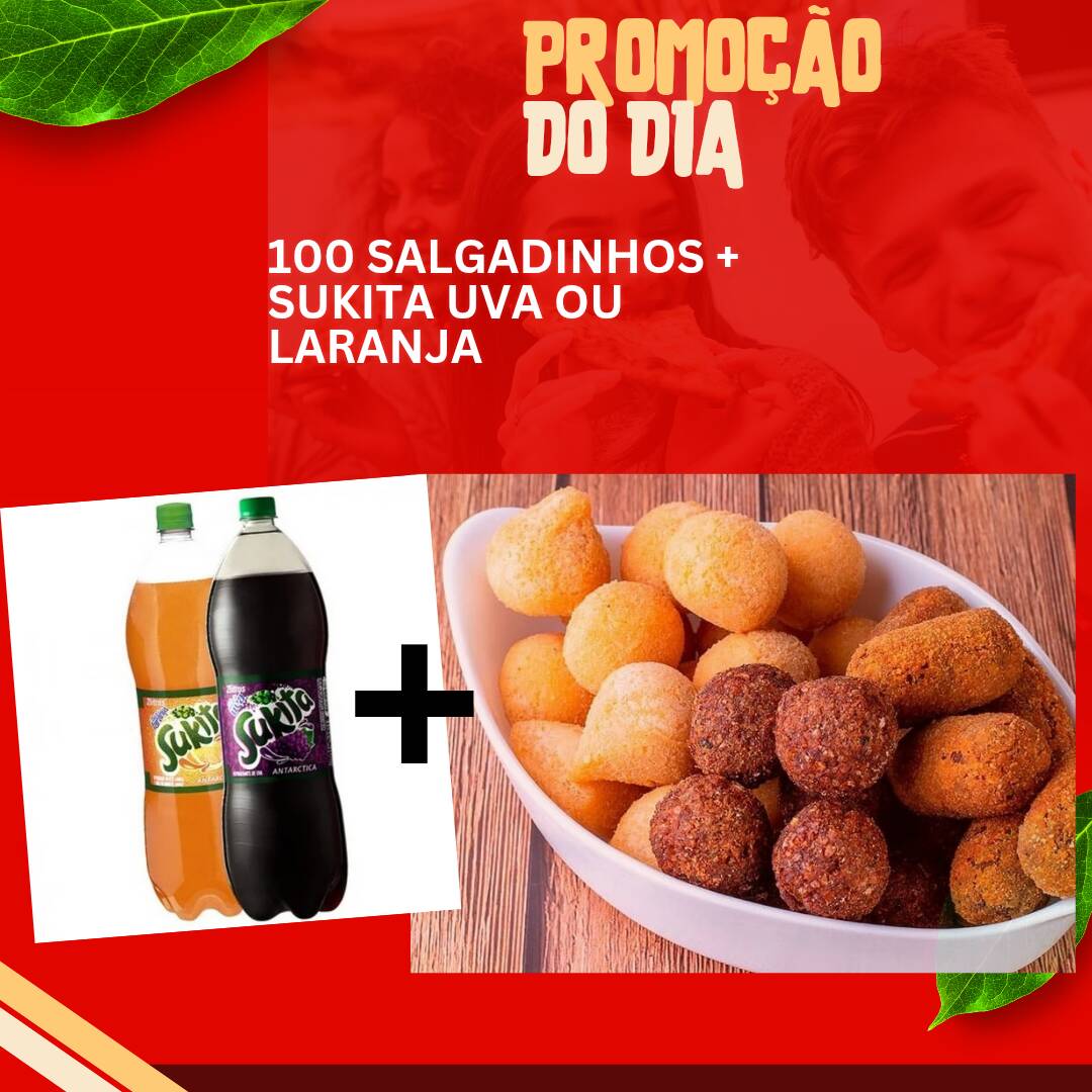 Salgadinhos crocantes e quentinhos , feitos com produtos selecionados !!