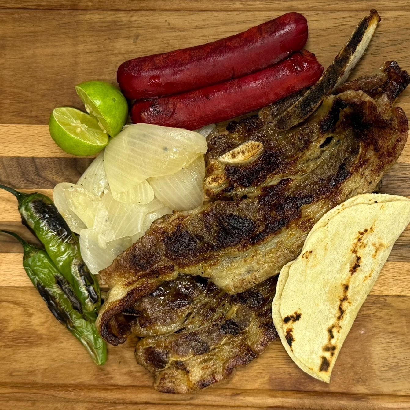Parrillada Carne Asada 1/2 Kg. Flecha