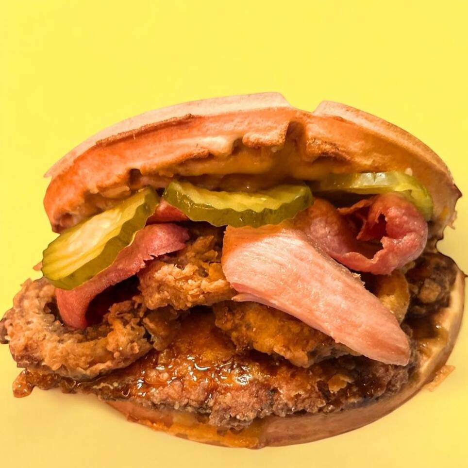 Waffle Salado Mr Pickle