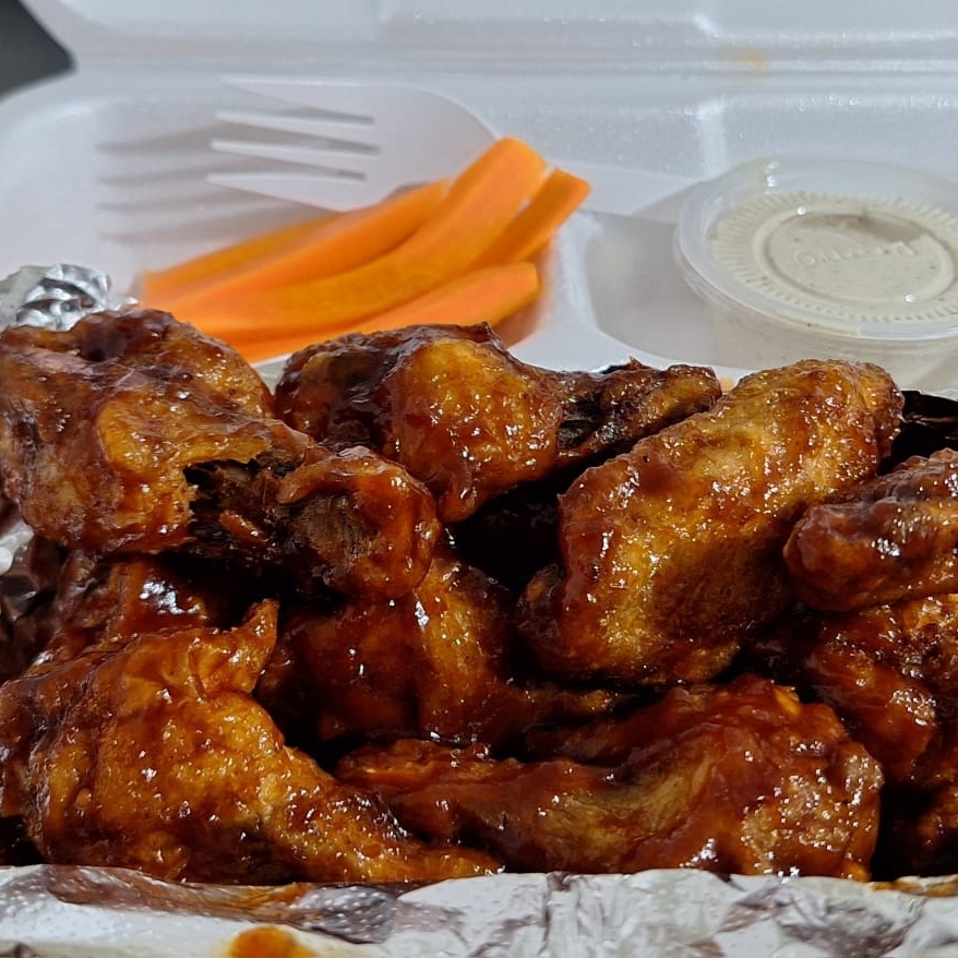 Alitas mango habanero