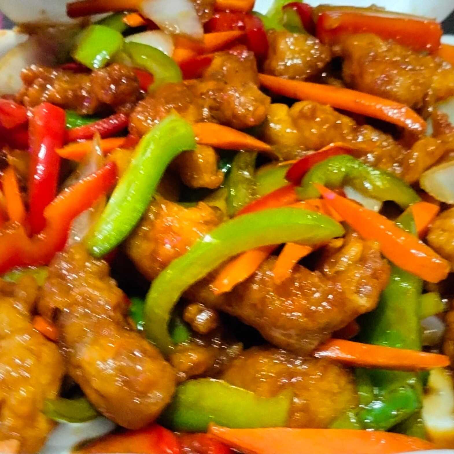 Camarones al Curry