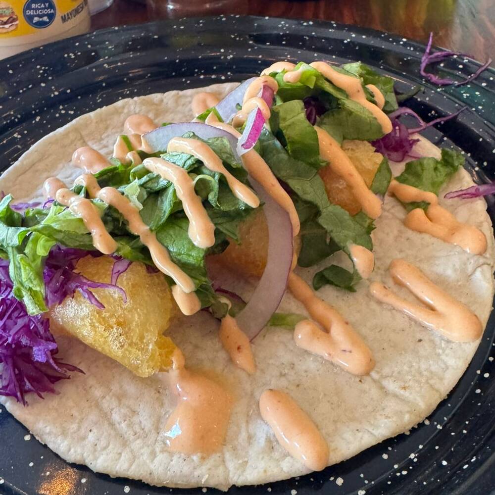 Taco Capeado Pulpo
